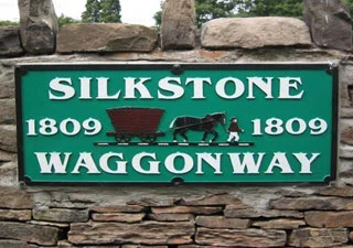 Silkstone 1809 Waggonway heritage sign